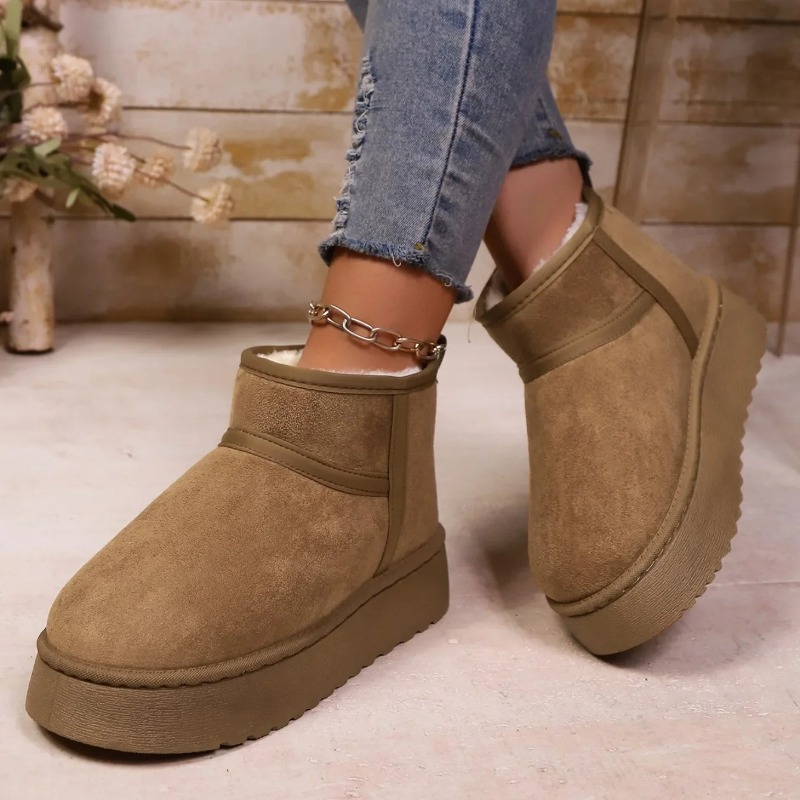 Snow Boot Fur Lined - Дизайнерские модные женские зимние сапоги 2026