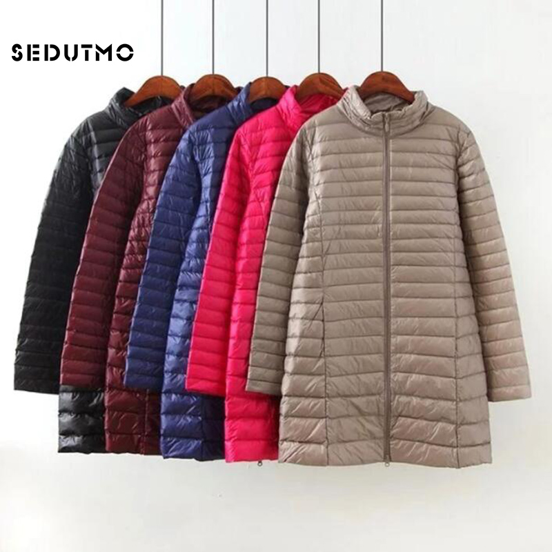 Puffer Jacket Women Down - SEDUTMO зимние пуховики женские длинные ультралегкие