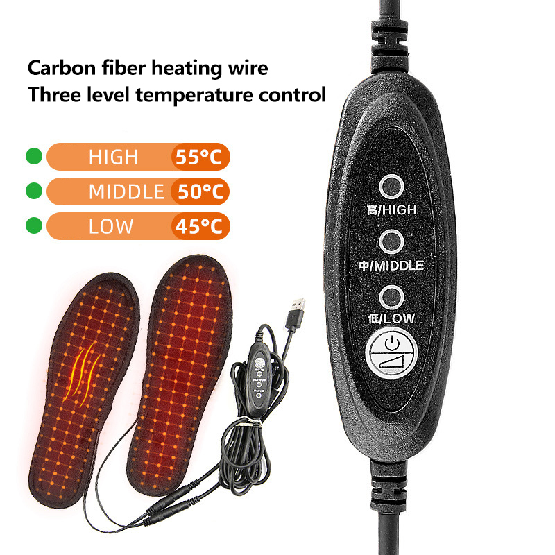 Heated Insole Rechargeable - USB перезаряжаемые стельки для обуви с