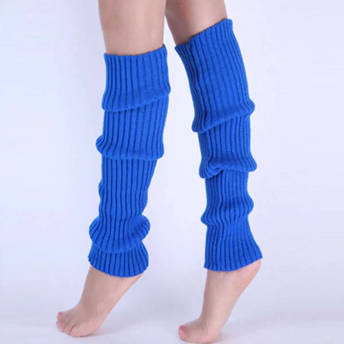 Winter Clothing Leg Warmers - Теплые вязаные гетры для женщин, высокие