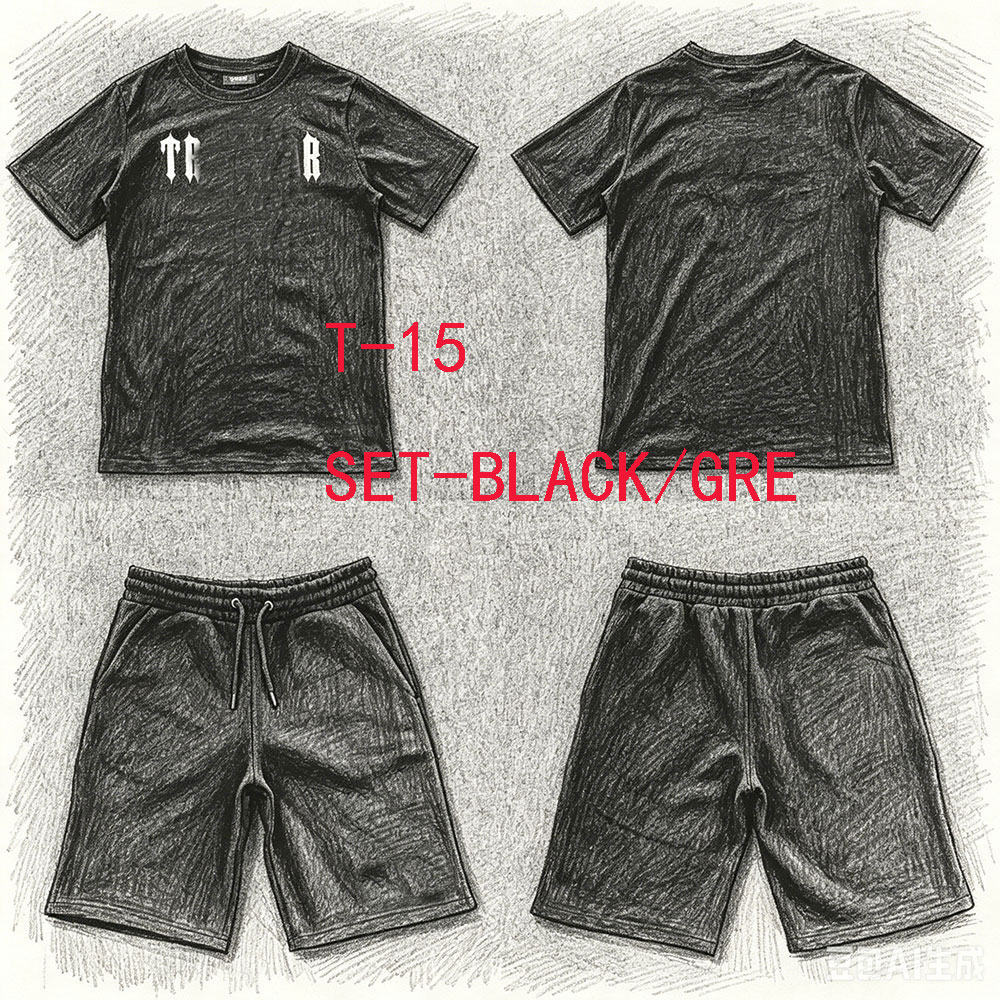 Winter Clothing For Men - Комплект спортивного костюма T-15: шорты, футболка,