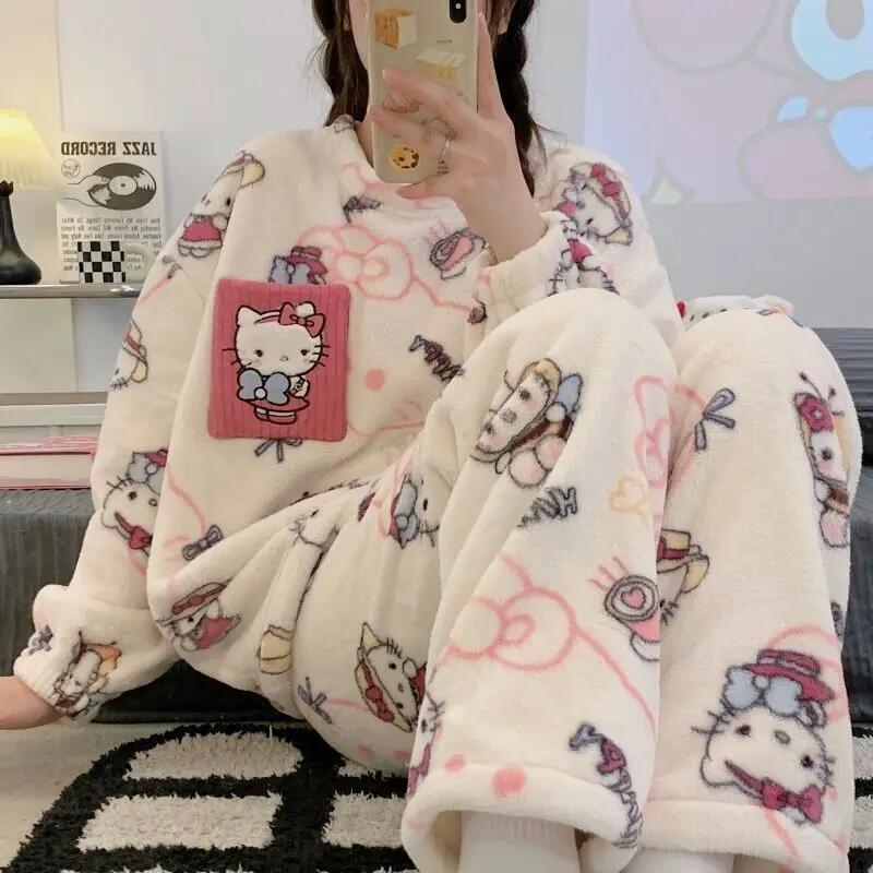 Женские пижамы Hello Kitty, ос – обзор и цена Winter Clothes