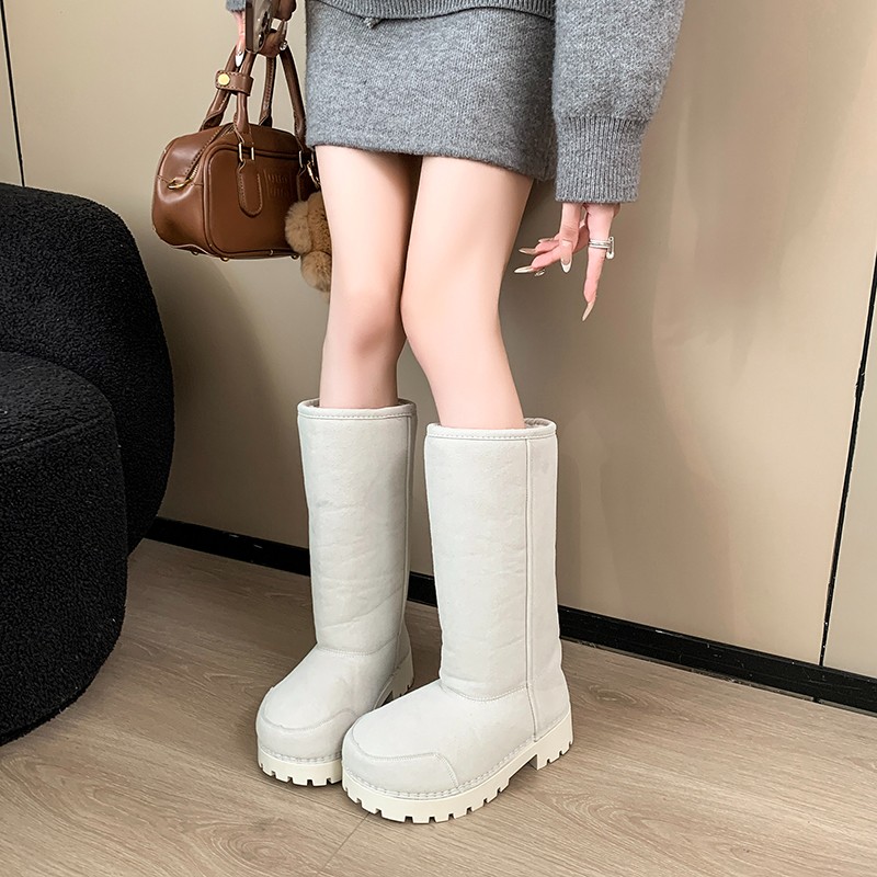 Уродливые милые длинные очень  – обзор и цена Snow Boot Fur Lined