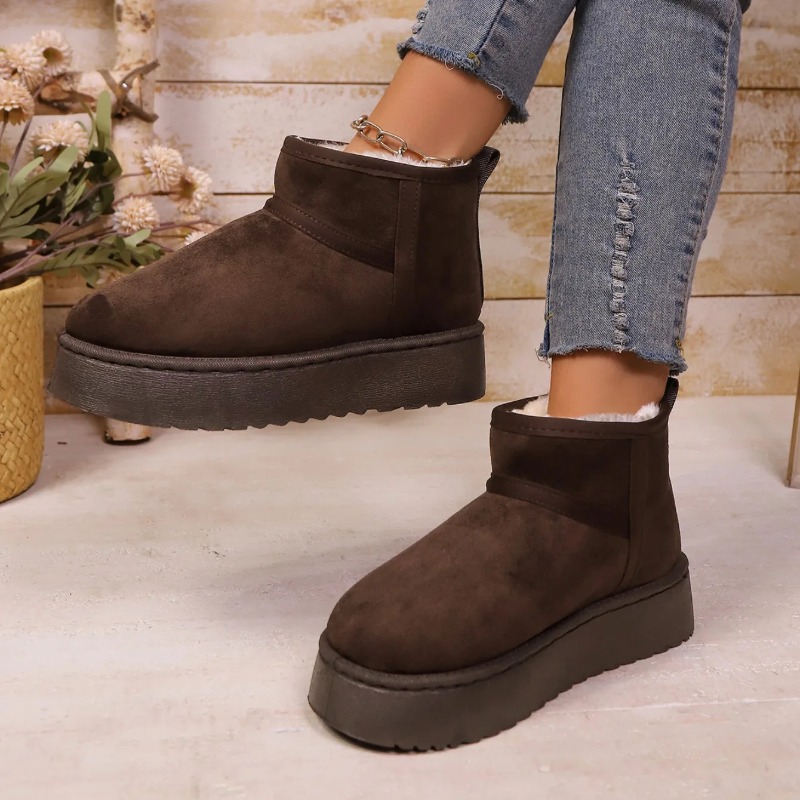 Дизайнерские модные женские зи – обзор и цена Snow Boot Fur Lined