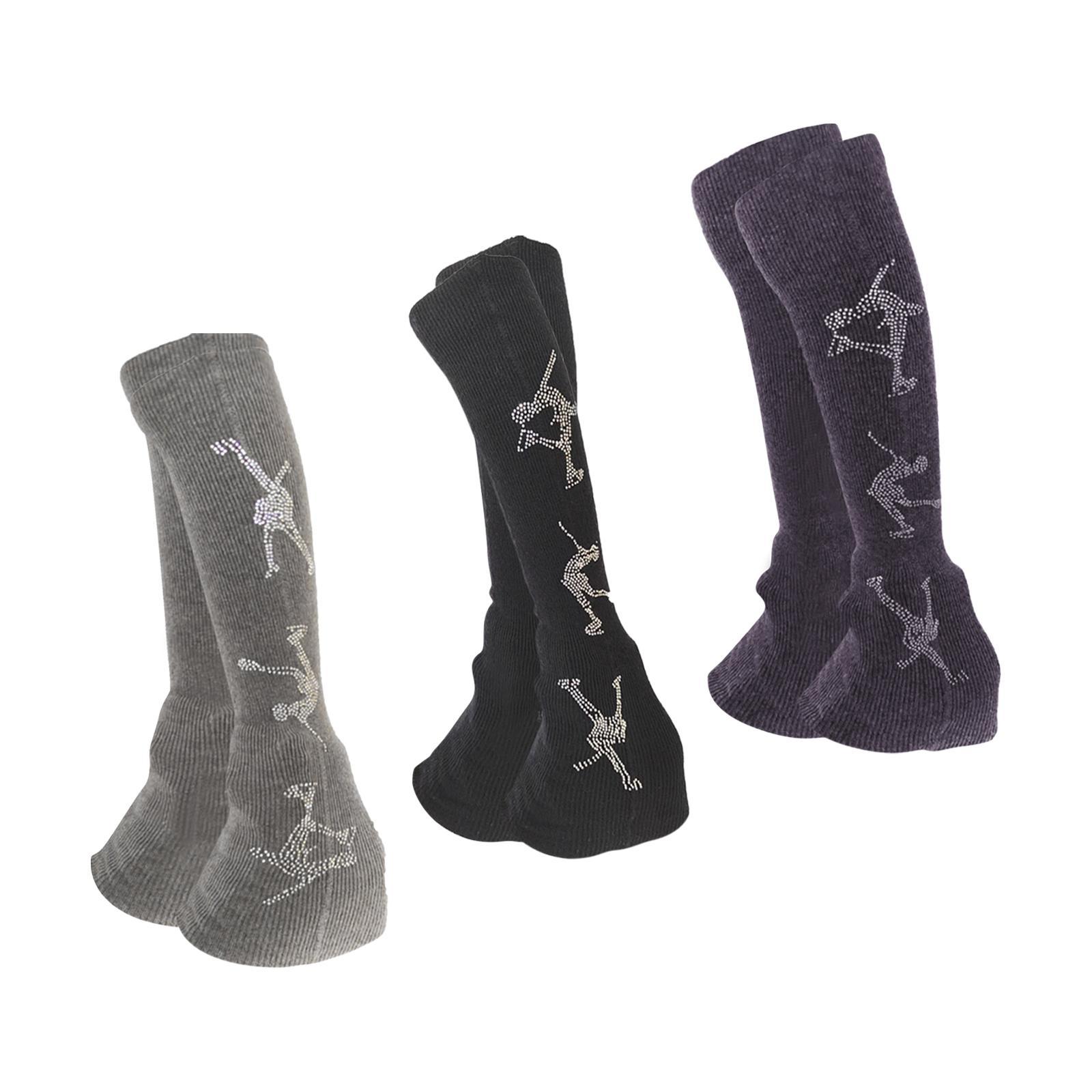 2 шт. гетры для фигурного ката – обзор и цена Winter Clothing Leg Warmers