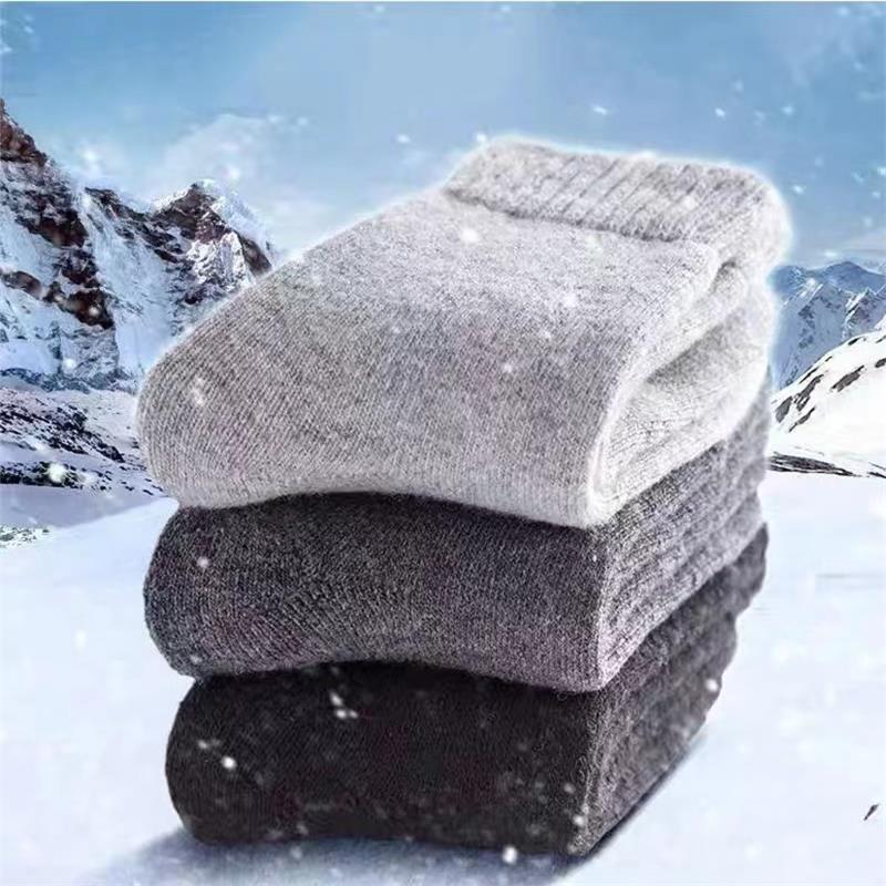 4 пары/лот, мужские зимние оче – обзор и цена Thermal Sock Merino
