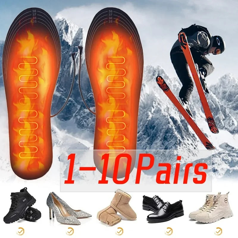 USB-стельки с подогревом, элек – обзор и цена Heated Insole Rechargeable