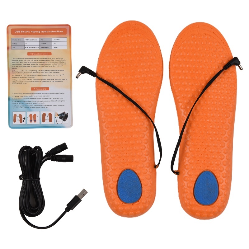USB-перезаряжаемые электрическ – обзор и цена Heated Insole Rechargeable