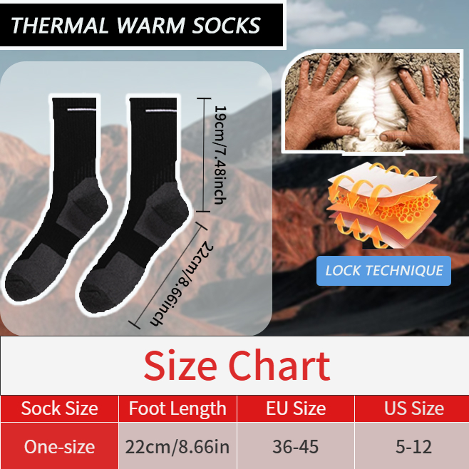 Носки для походов MuqiNush, 1/ – обзор и цена Thermal Sock Merino