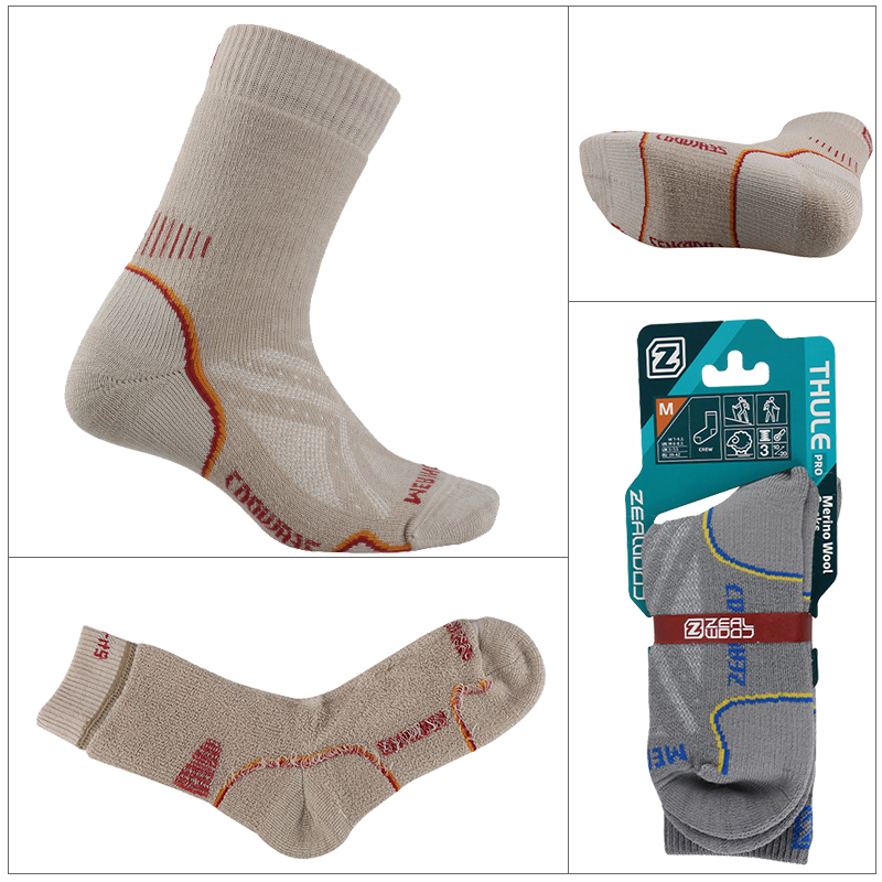 ZEALWOOD походные треккинговые – обзор и цена Thermal Sock Merino