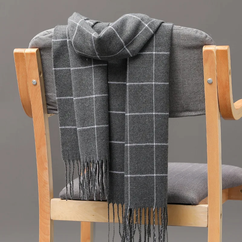 Новинка 2023, зимний мужской ш – обзор и цена Cashmere Scarf Wrap
