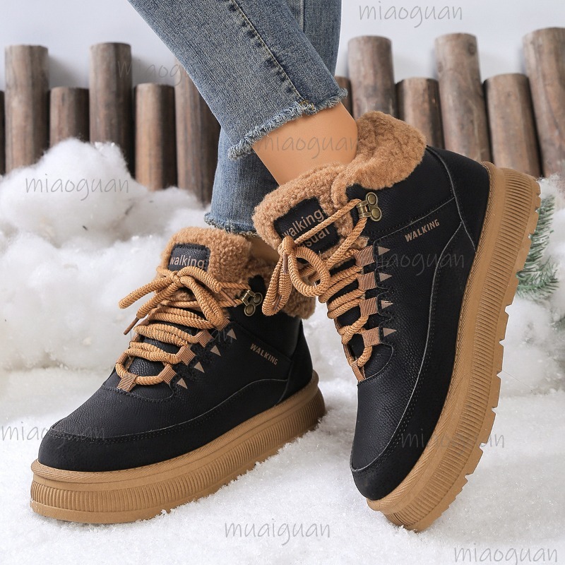 Большие размеры 36–41, зимние  – обзор и цена Snow Boot Fur Lined