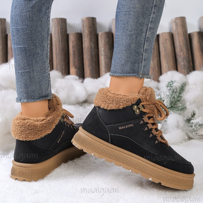 Большие размеры 36–41, зимние  – обзор и цена Snow Boot Fur Lined