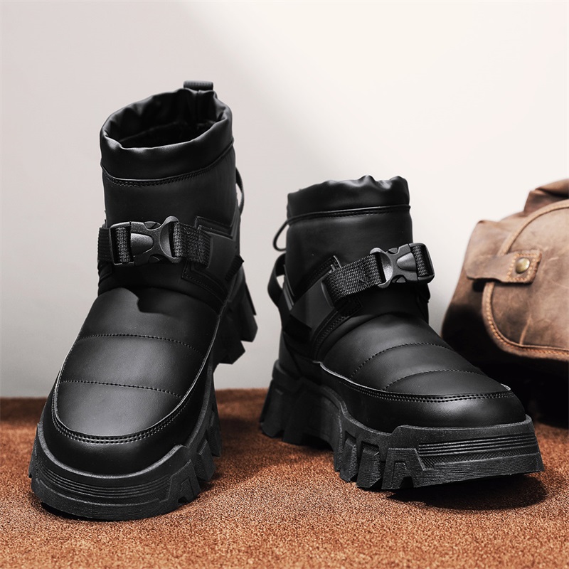 Мужские зимние толстые теплые  – обзор и цена Snow Boot Fur Lined