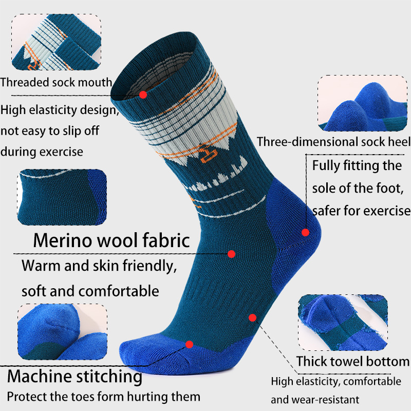 1 пара лыжных носков из мерино – обзор и цена Thermal Sock Merino