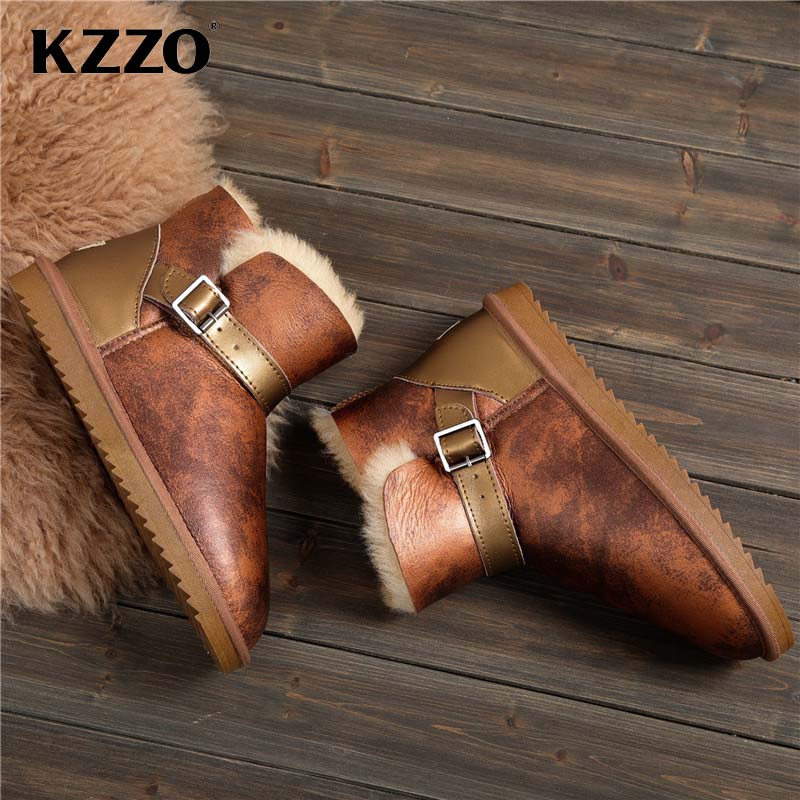 KZZO 2025 Новые мужские повсед – обзор и цена Snow Boot Fur Lined
