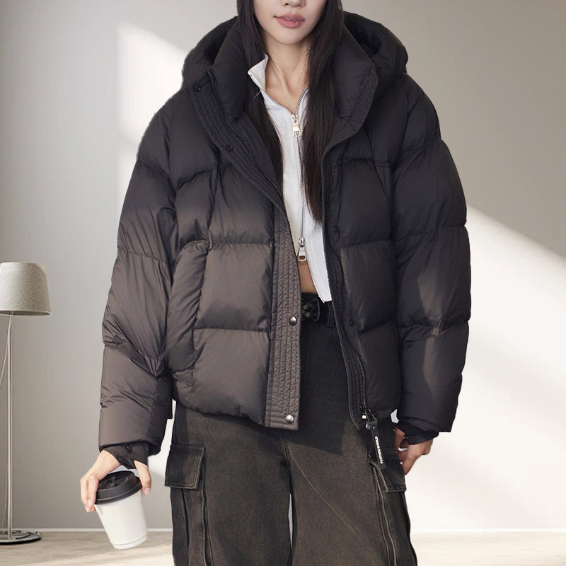 Женская короткая белая куртка  – обзор и цена Puffer Jacket Women Down