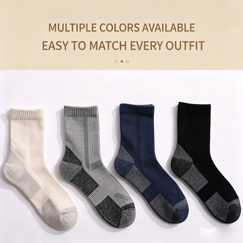5 пар мужских толстых носков и – обзор и цена Thermal Sock Merino