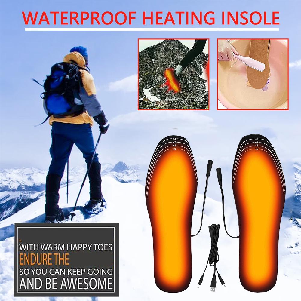 USB перезаряжаемые стельки с п – обзор и цена Heated Insole Rechargeable